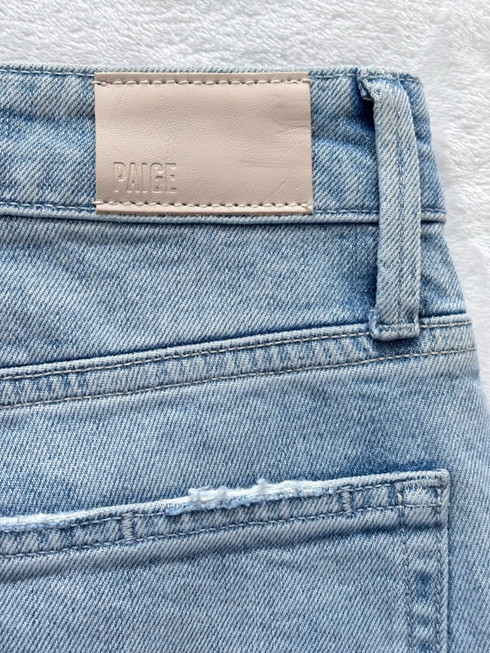 PAIGE Marlow Reverse Seamed Super Flare High Rise Jeans--NWT--27 - Picture 9 of 16